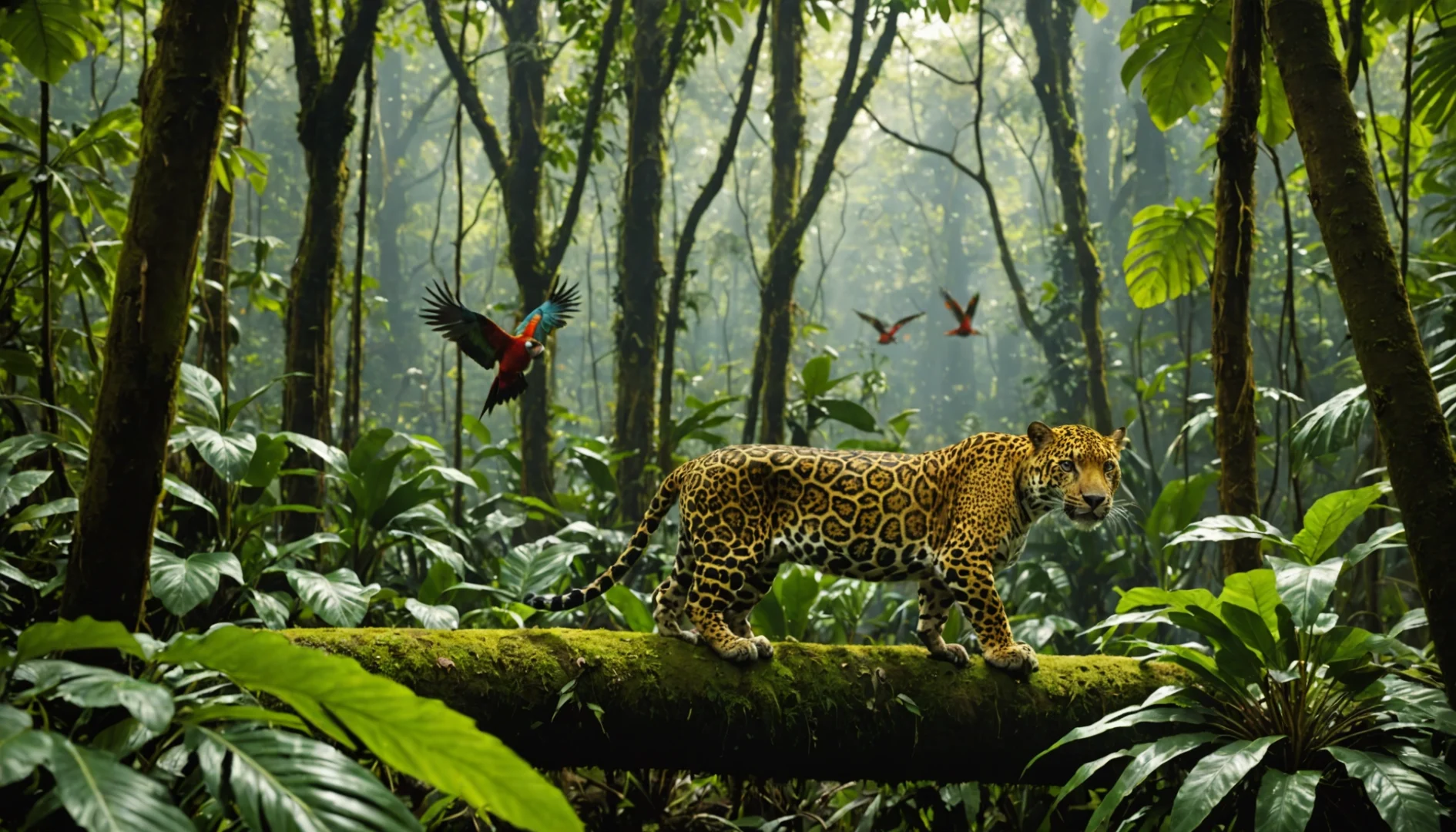 Exploration animaux en Amérique du Sud