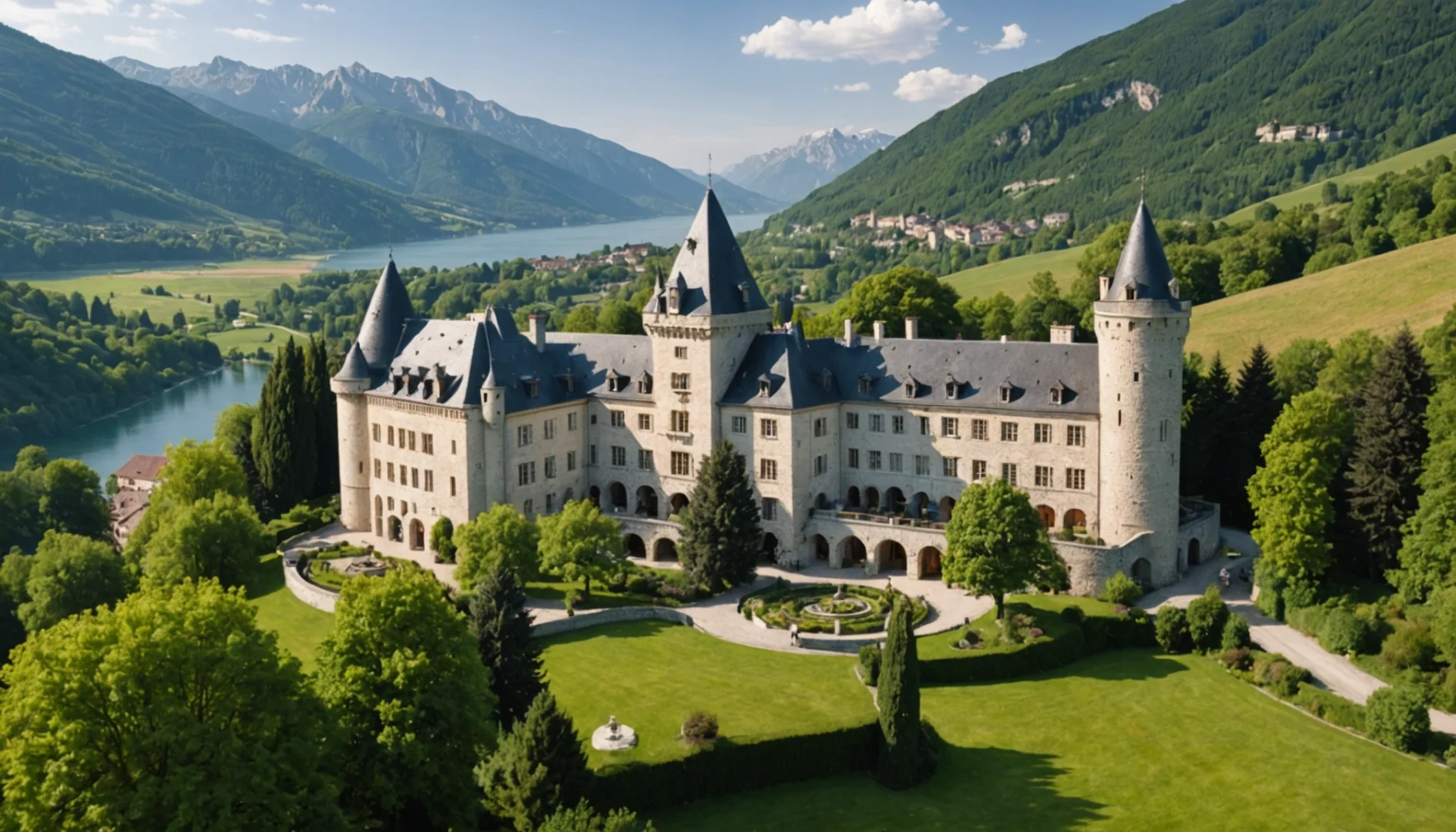 chateau hotel rhone alpes