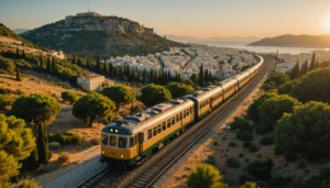 paris athènes train