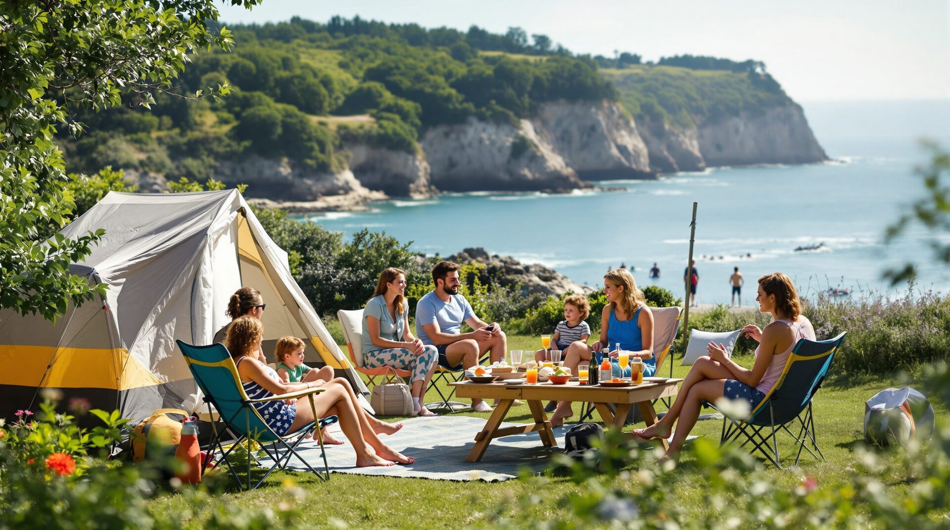 camping morbihan bord de mer