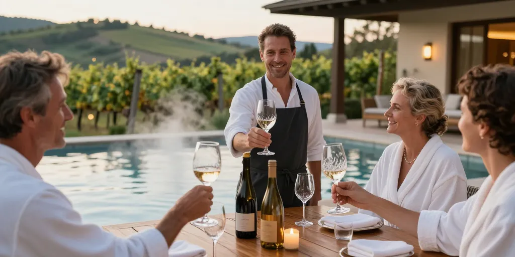 week-end dégustation vin et spa